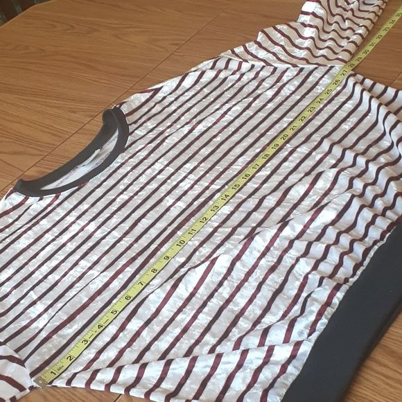 RENCENT RIVE velvet round neck top size XL - Picture 8 of 13